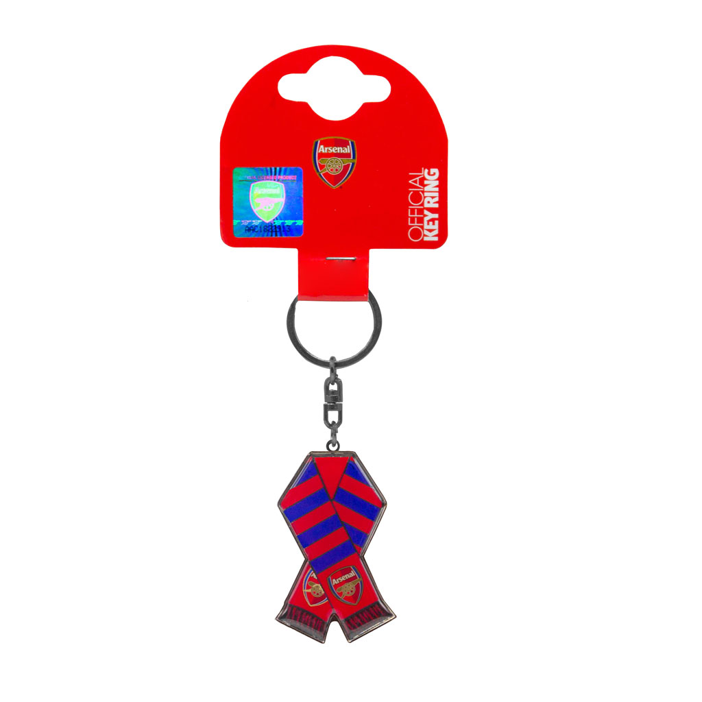 Arsenal FC Scarf Keychain