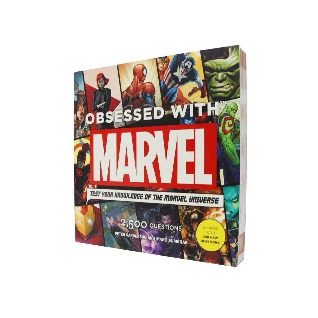 Obsessed With Marvel hard cover Book