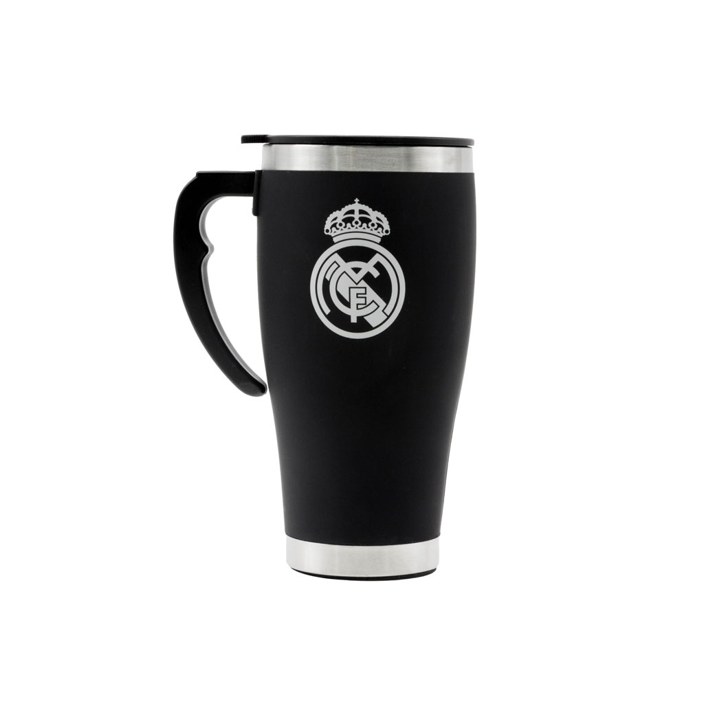 Real Madrid Foil Print Travel Mug