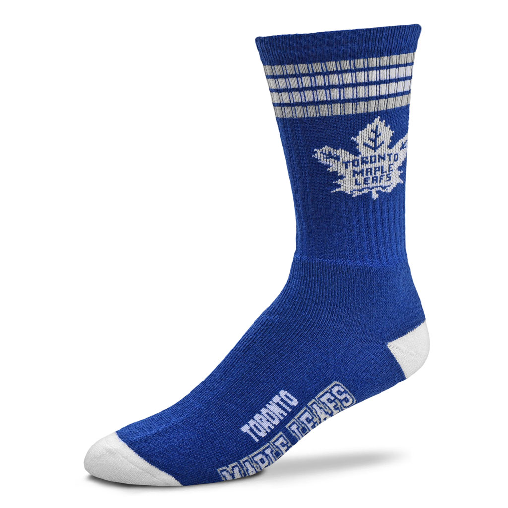 Toronto Maple Leafs 4 Stripe Deuce Socks