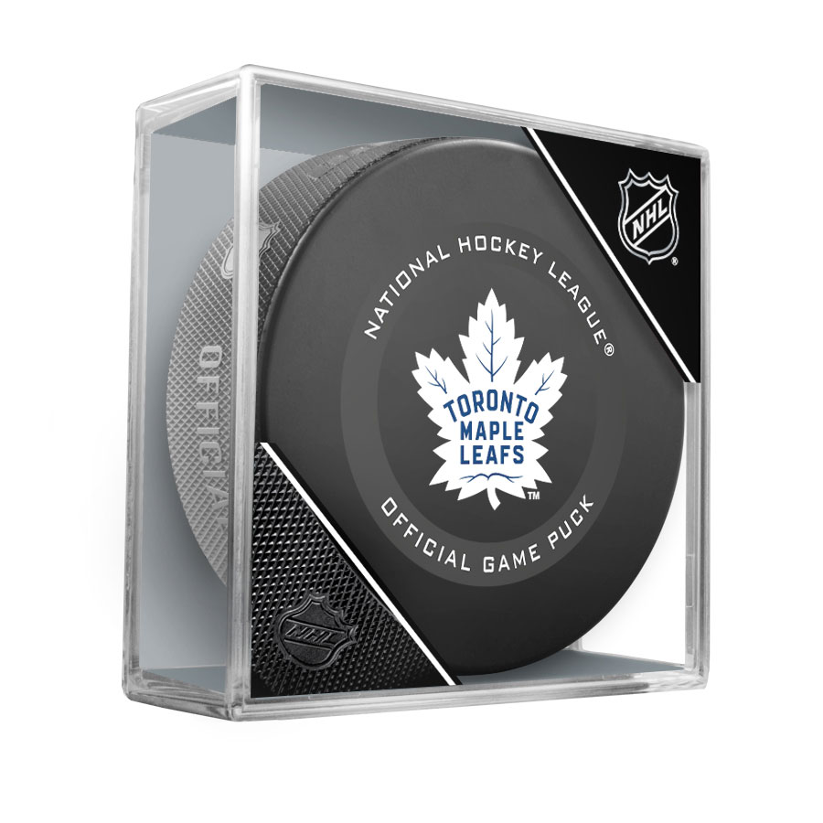 Toronto Maple Leafs Official NHL game Puck