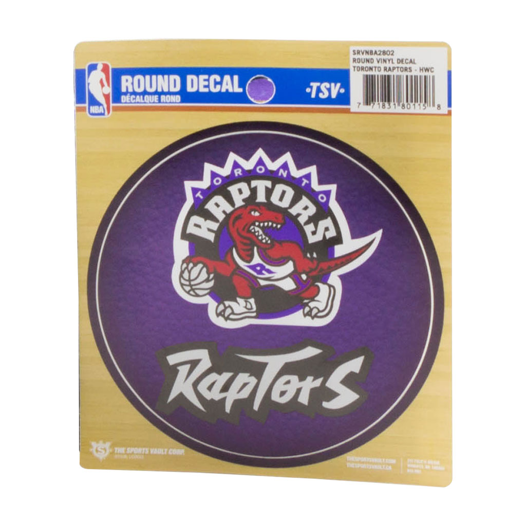 Toronto Raptors Hardwood Classics Sticker