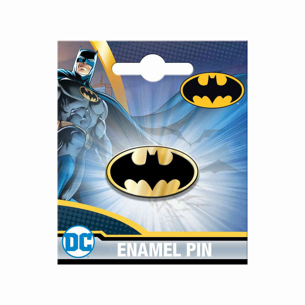 Batman Enamel Logo Pin