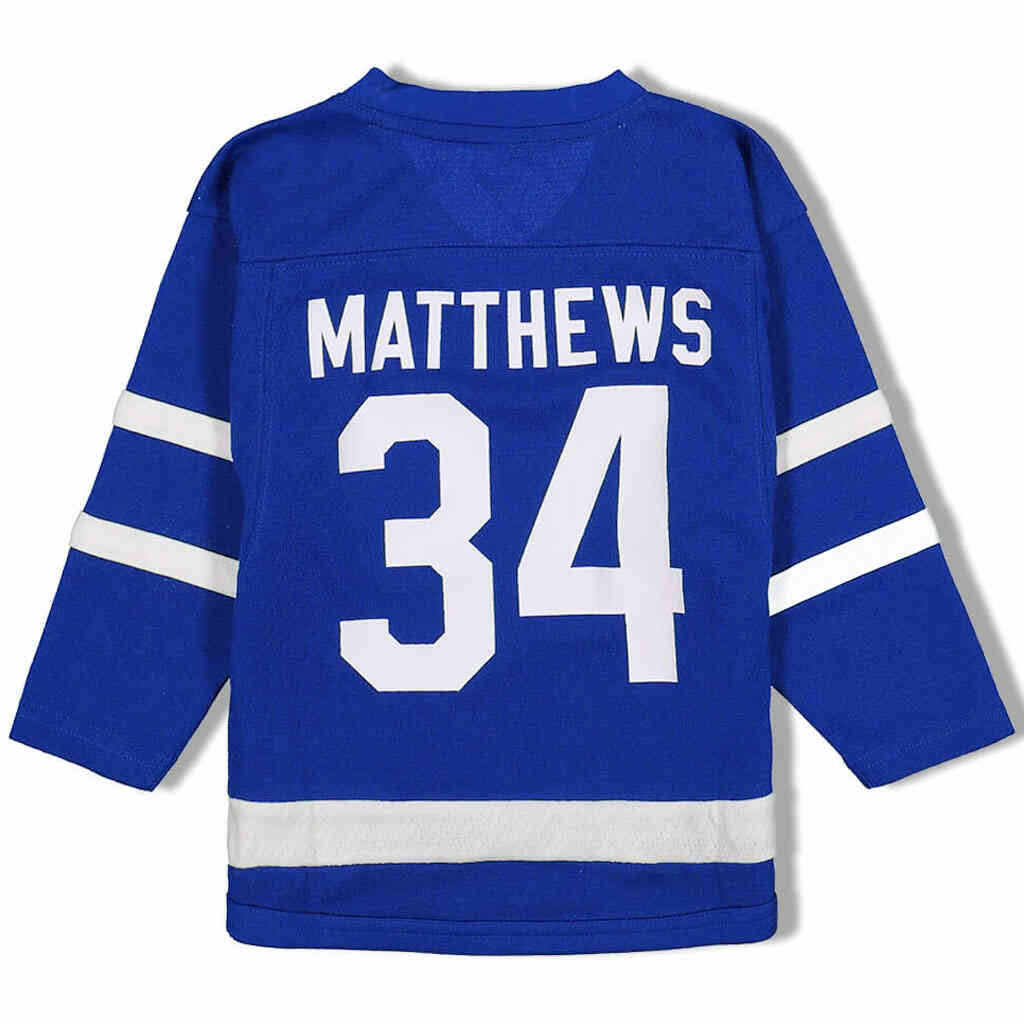 Maple Leafs Matthews Kids Jersey Back
