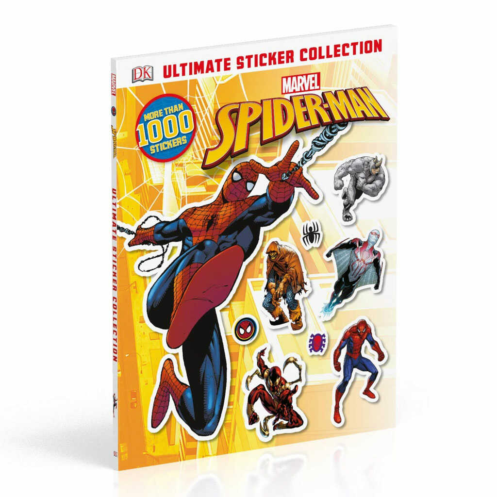 Spiderman Sticker Collection Bookj