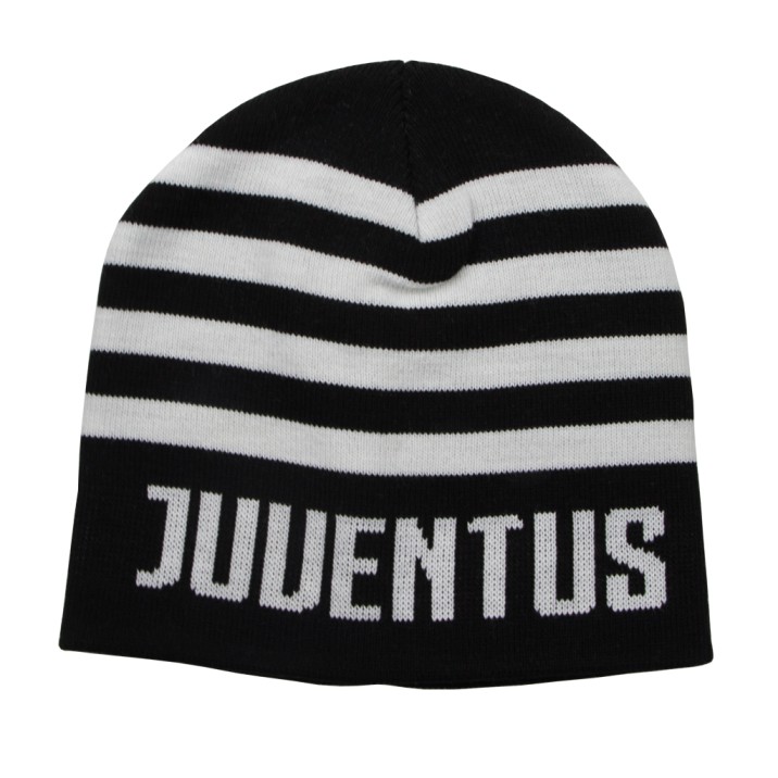 Juventus Black & White Stripe Beanie