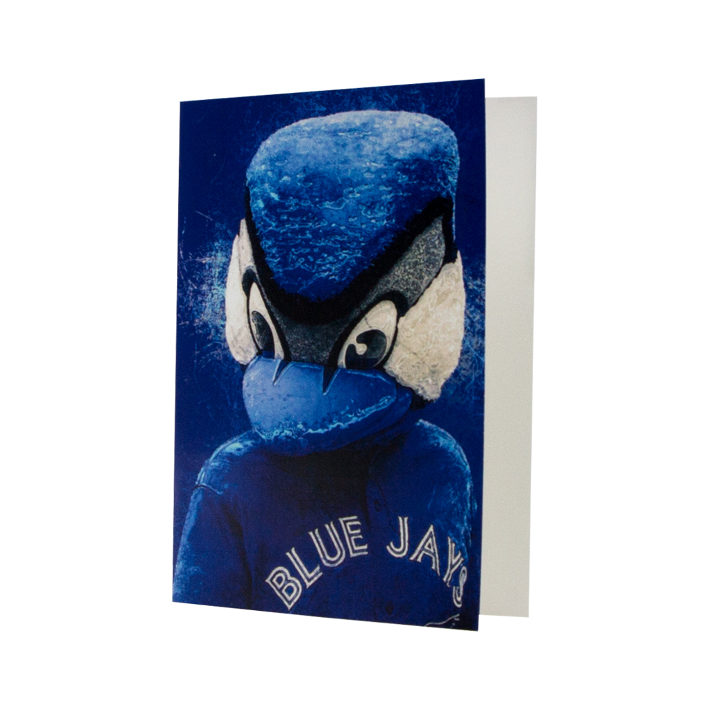 Blue Jays Ace Mascot Greeting Card