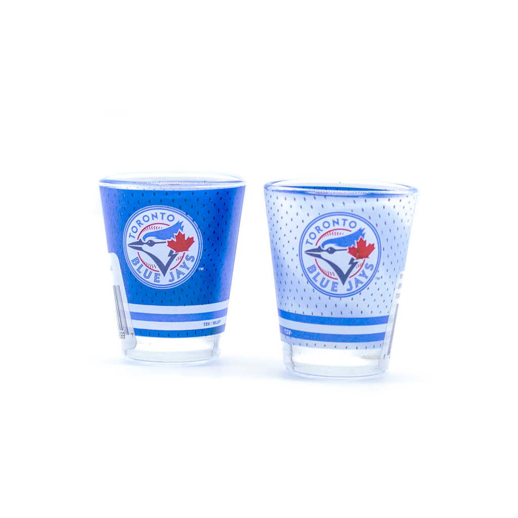 Blue Jays 2oz Jersey Collector Shot Glass (set of 2)