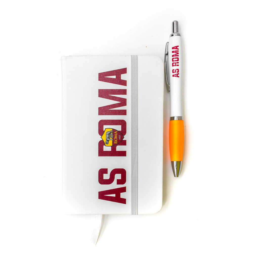 AS Roma Notebook and Pen