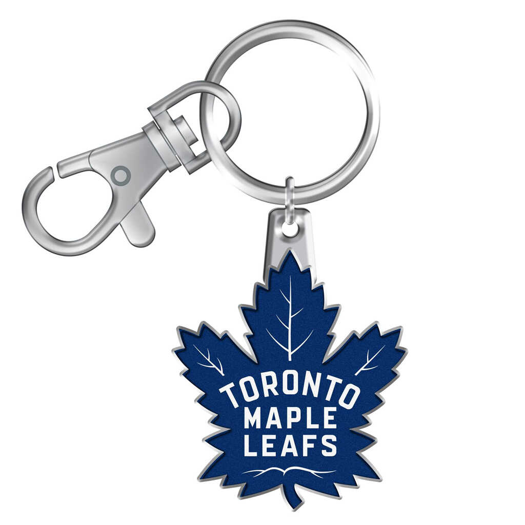 Toronto Maple Leafs Logo Keychain
