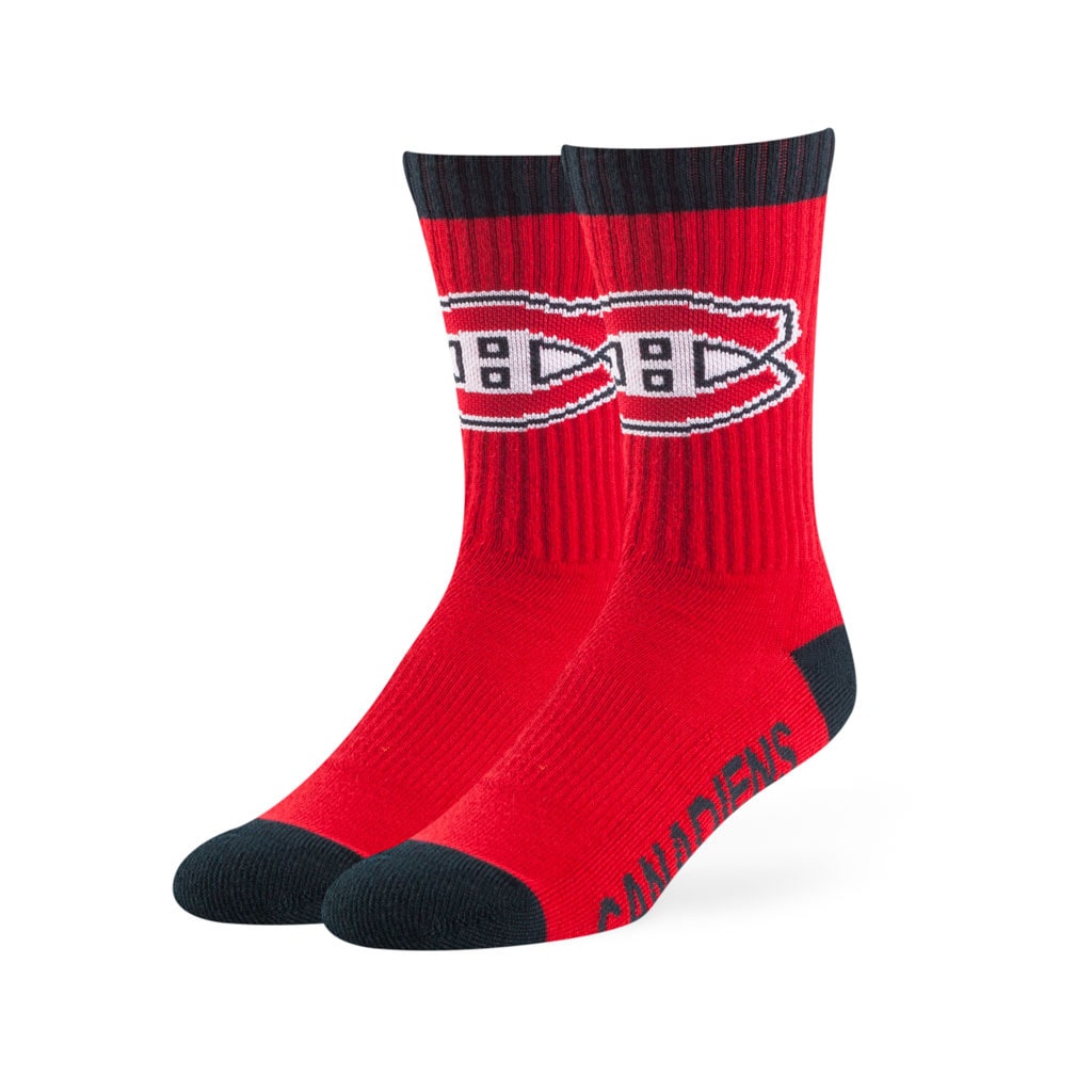 Montreal Canadiens 47 Red Log Socks