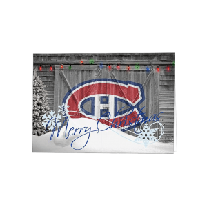 7″ x 5″ Montreal Canadiens Christmas +$9.97