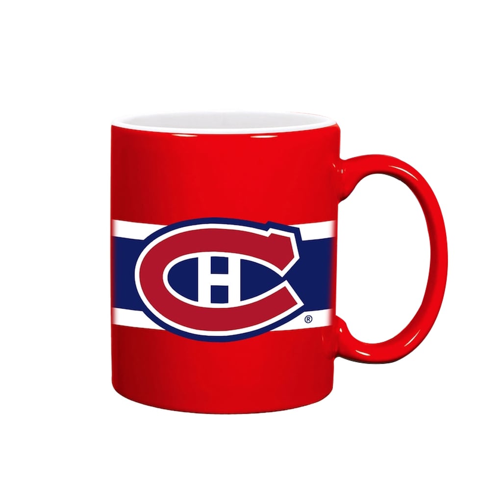 Montreal Canadiens 11oz Log Red Ceramic Mug