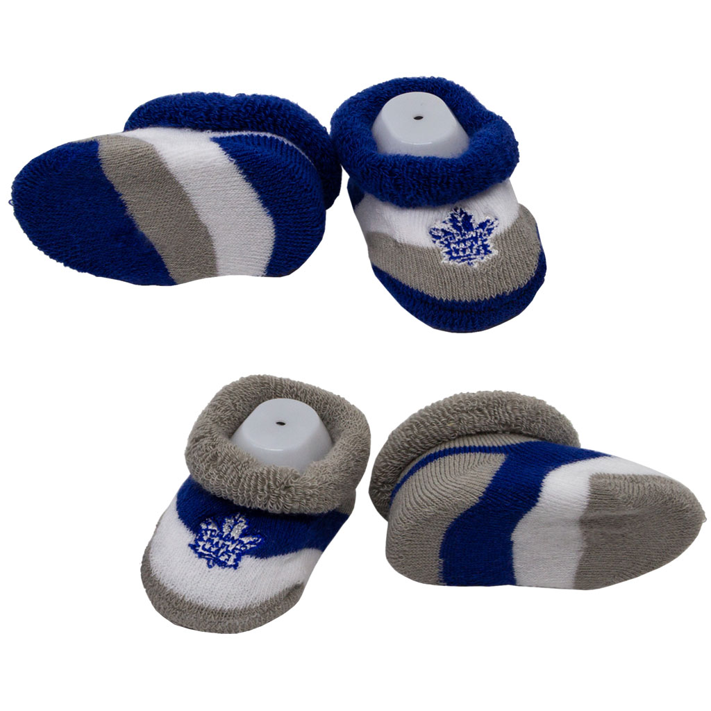 Maple Leafs Baby Booties Set of 2