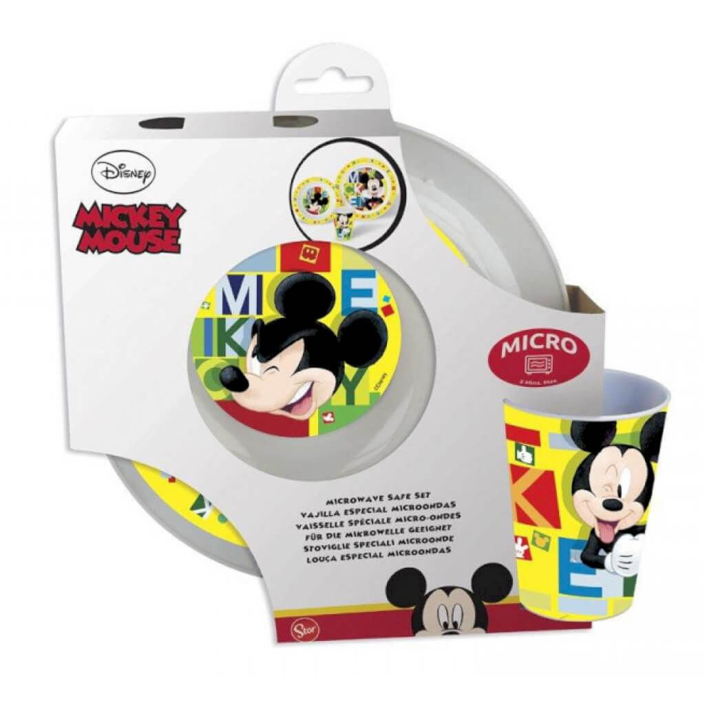 Mickey Mouse Dinner Set 3pcs