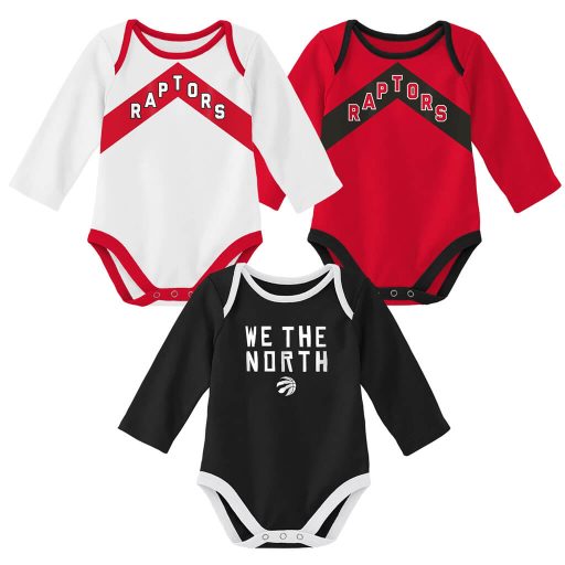 Raptors NBA Infant Longsleeve Set 3pc