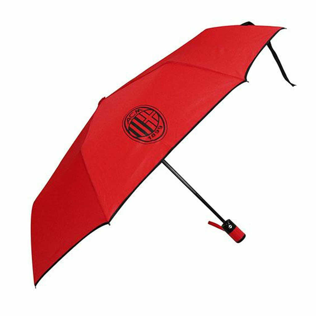 AC Milan Red Logo Mini Manual Umbrella