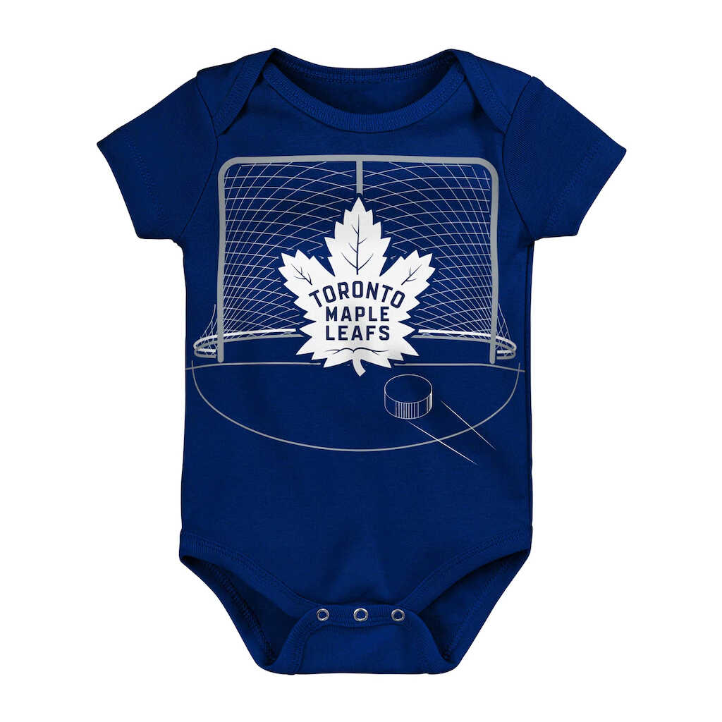 Toronto Maple Leafs Newborn and Infant Net Logo Onsie