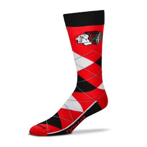 Chicago Blackhawks NHL Line Up Team Socks