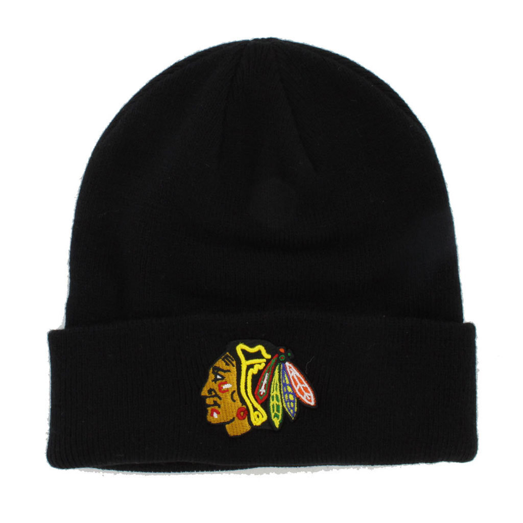 Chicago Blackhawks NHL cuff knit winter hat