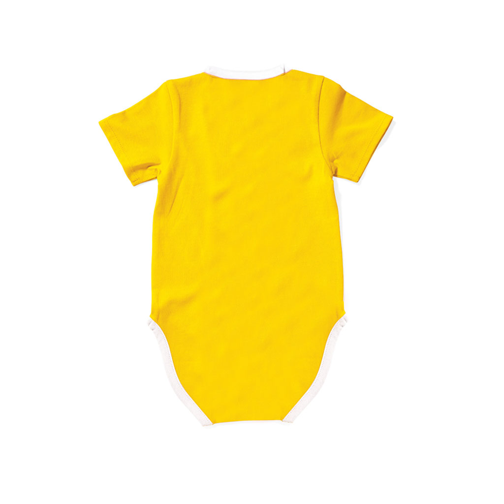 Scuderia Ferrari Yellow Baby Onsie