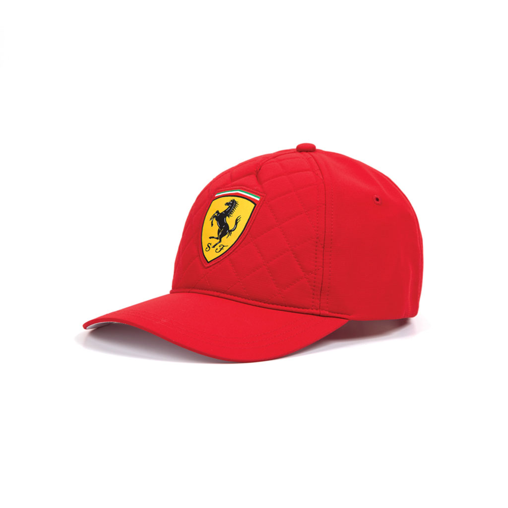 Scuderia Ferrari Quilted Adjustable Cap