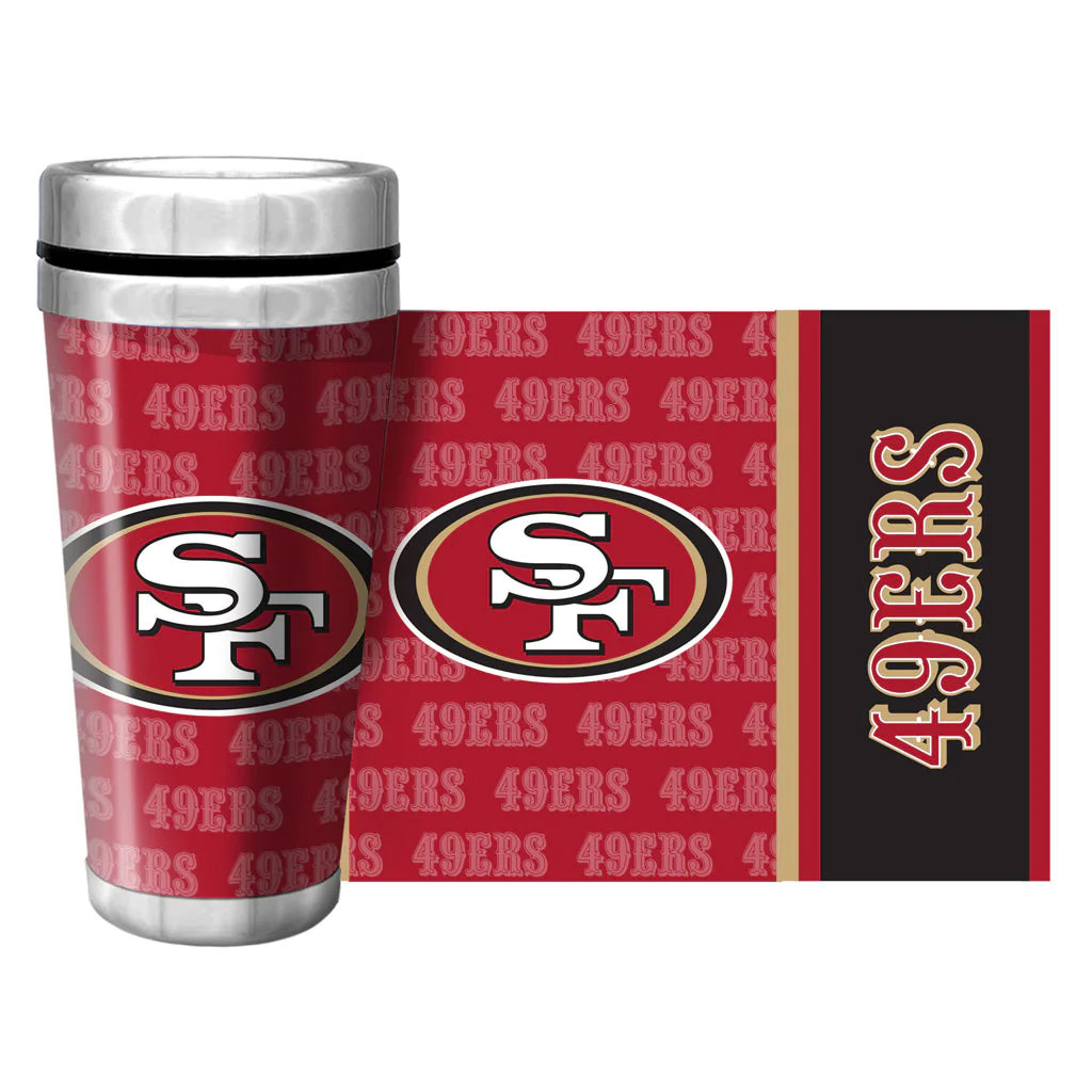 San Francisco 49ers NFL 16oz Travel Mug