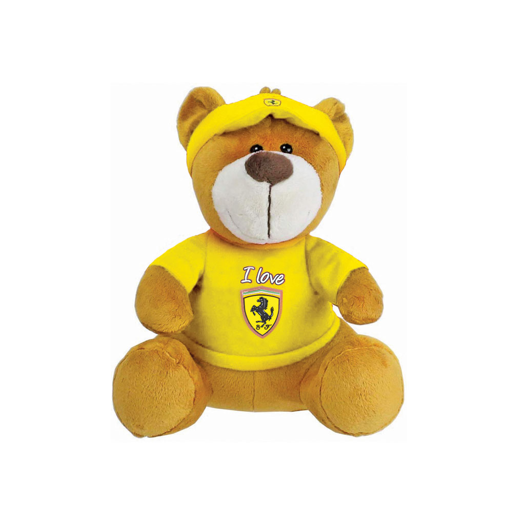 Scuderia Ferrari Yellow Teddy Bear