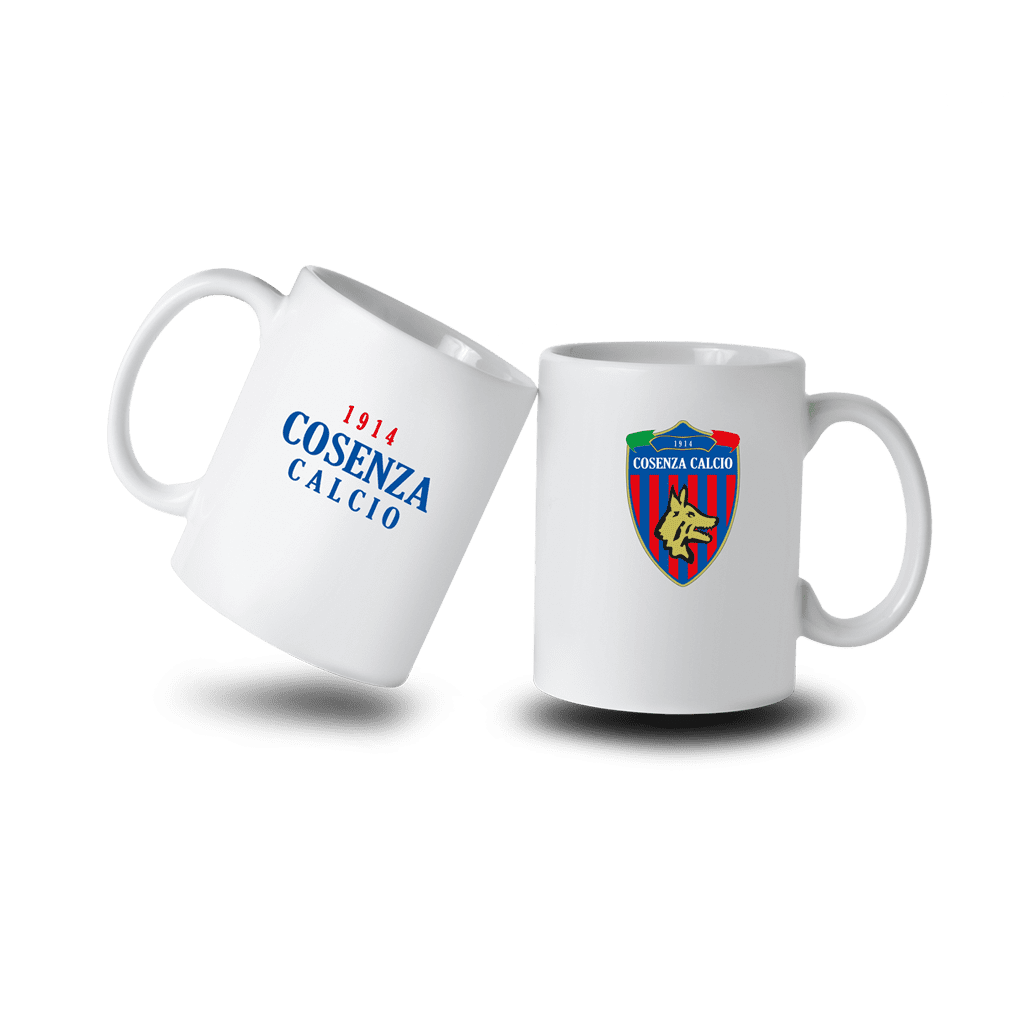 Cosenza Calcio Espresso Cups (Set of 2)