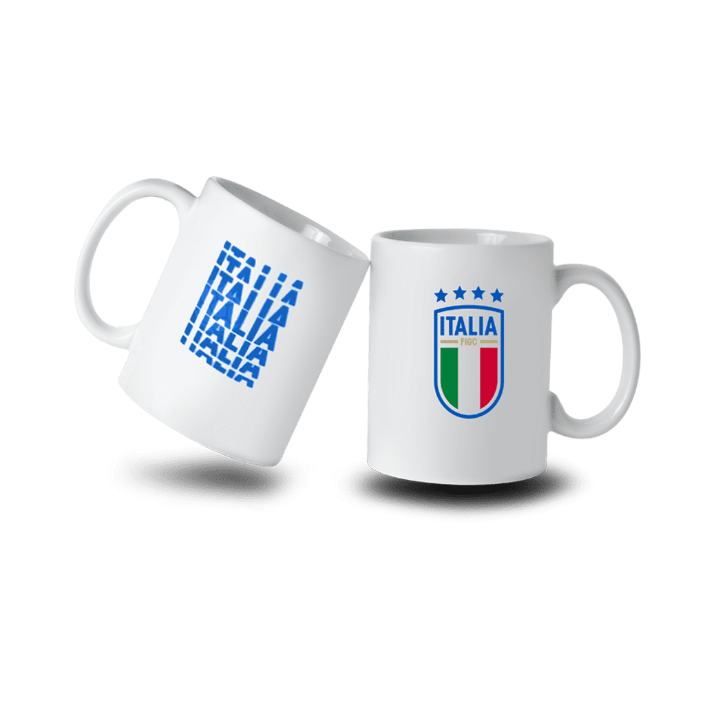 Italy FIGC Espresso Cups (Set of 2)