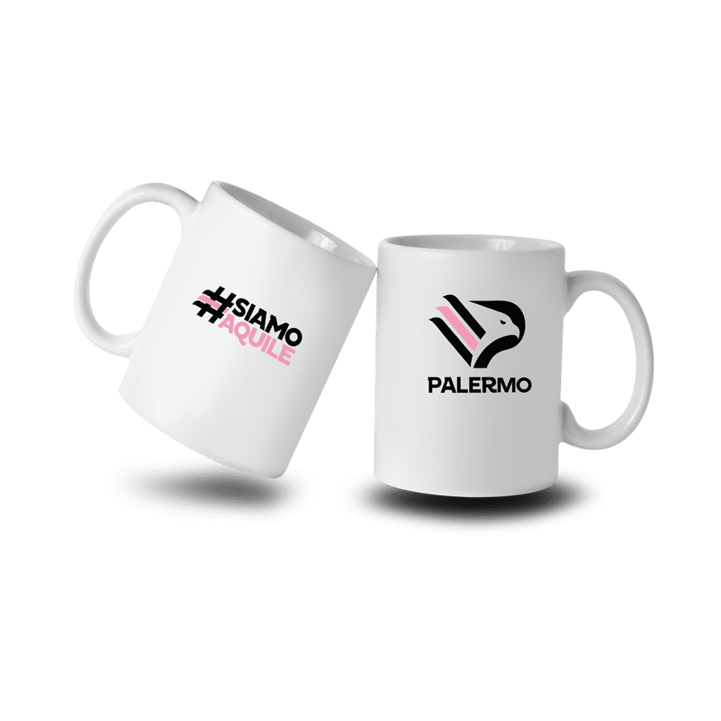 Palermo FC Espresso Cups (Set of 2)