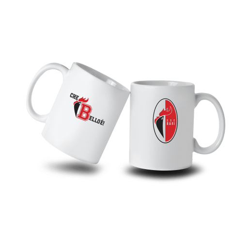 SSC Bari Espresso Cups