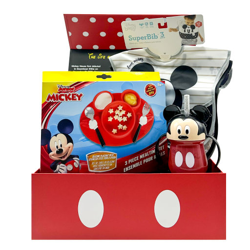 Mickey Mouse Baby Mealtime Gift Box