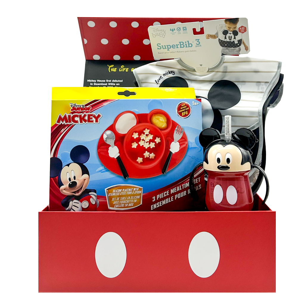 Mickey Mouse Baby Mealtime Gift Box