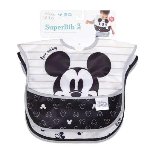 Mickey Mouse 3 Piece Bib Set