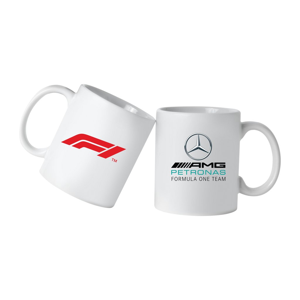 Mercedes Formula 1 Espresso Cups Set of 2